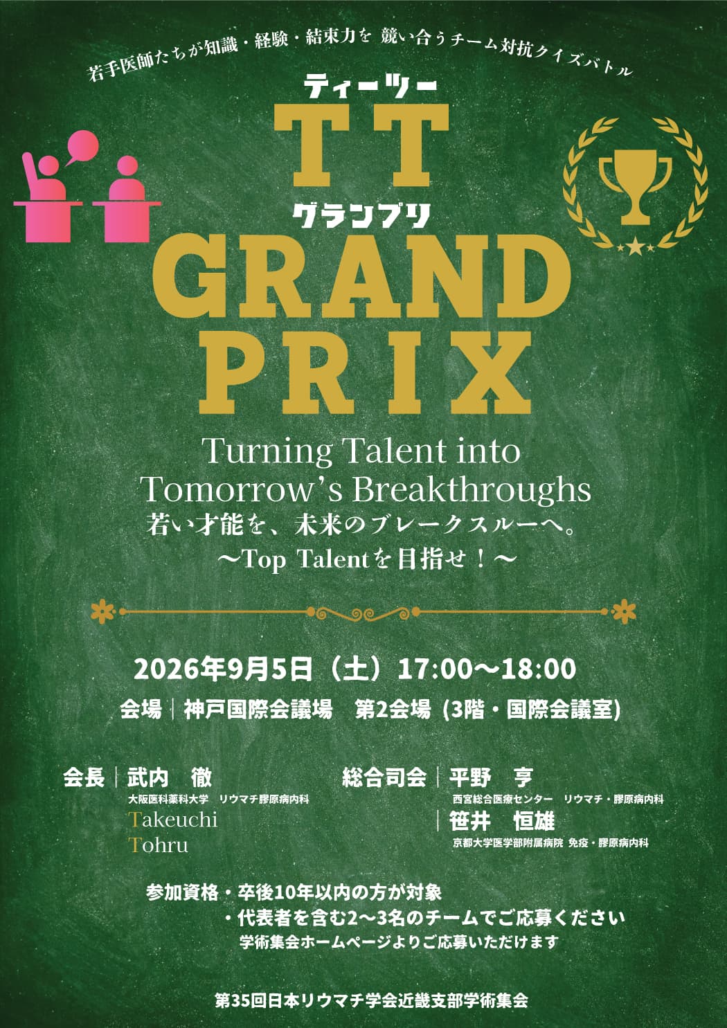 TT GRAND PRIX（ティーツーグランプリ）ポスター